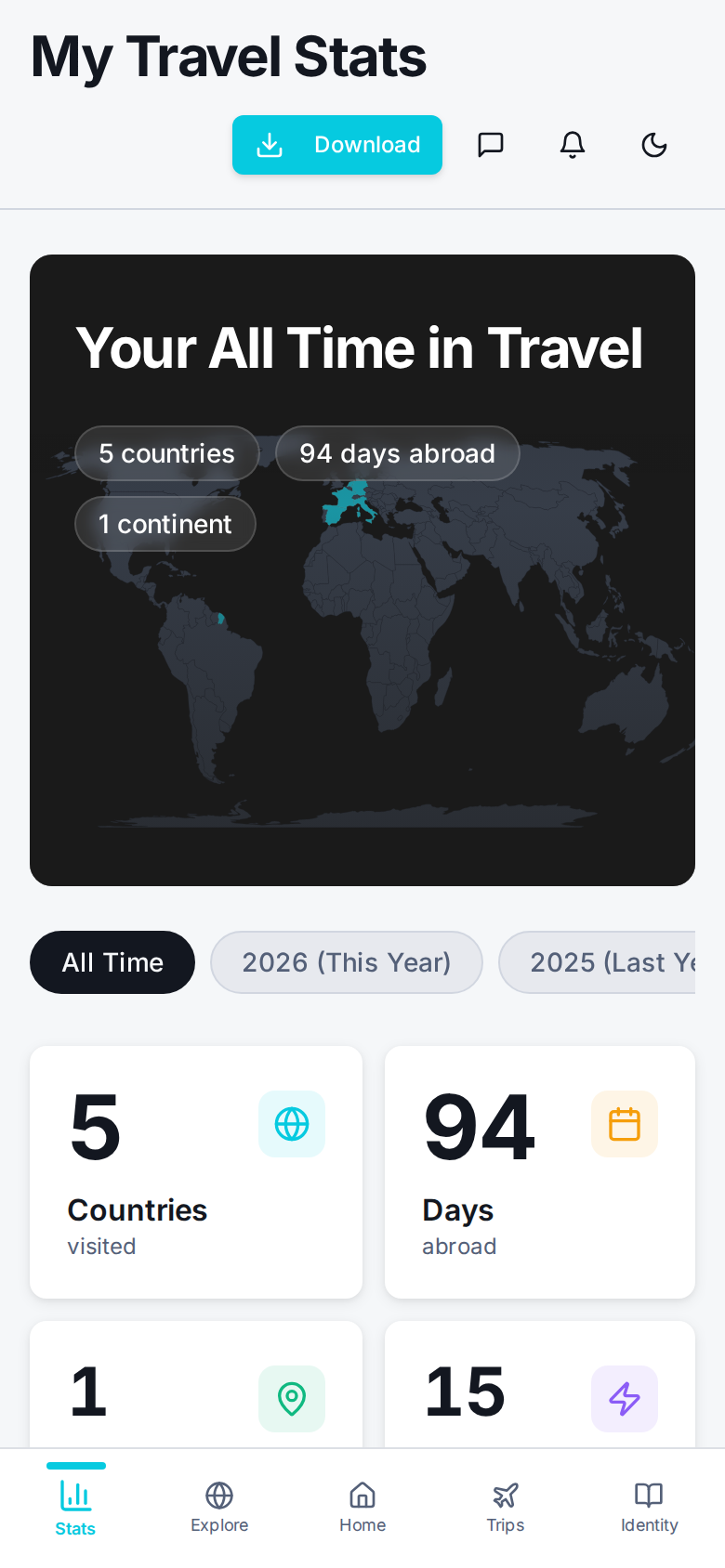 Trip Tracker - International Travel Without the Guesswork.